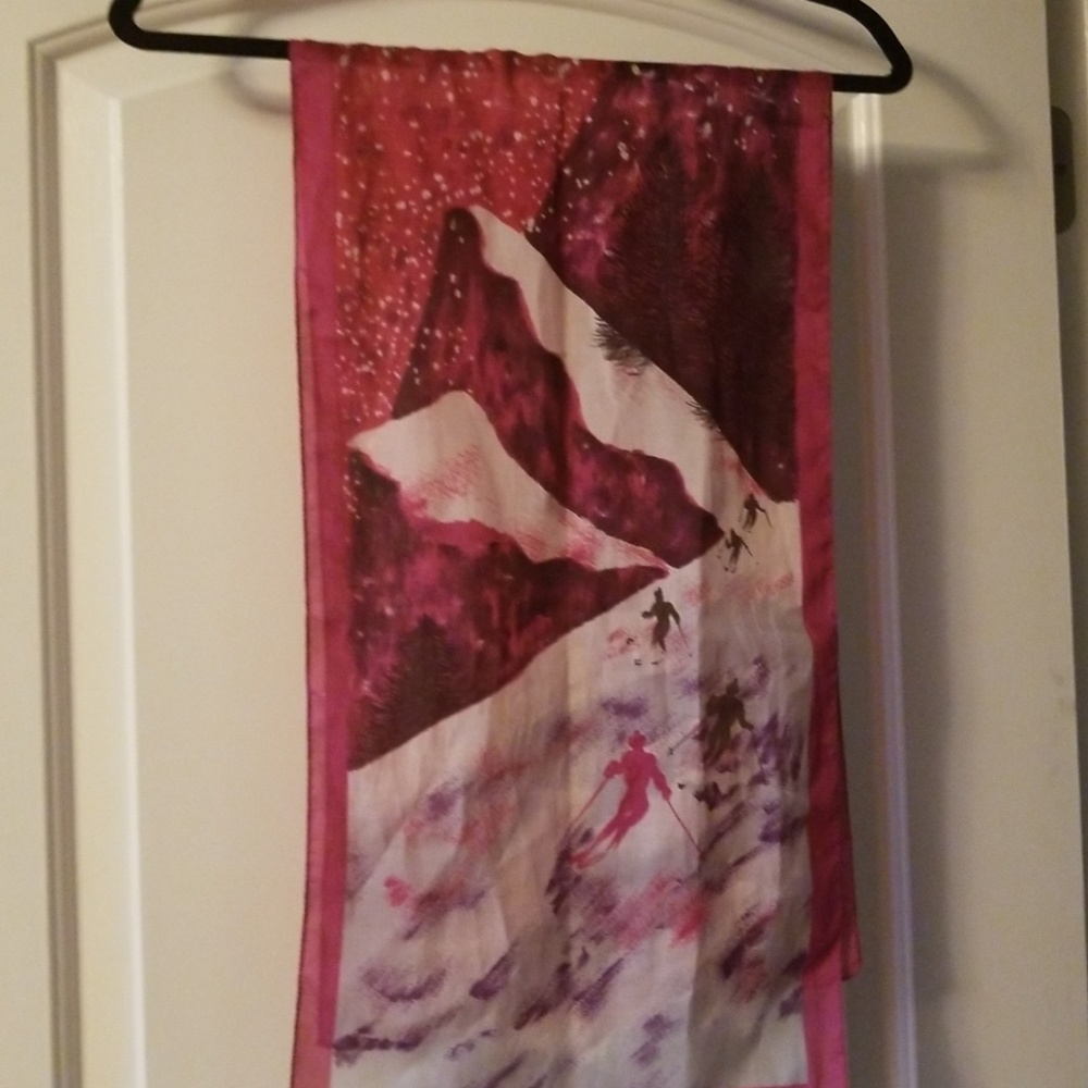 Silk and chiffon scarf bundle